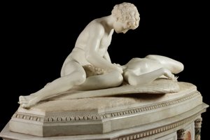 Fallen Angel, 1889 (kivi ja marmori)
